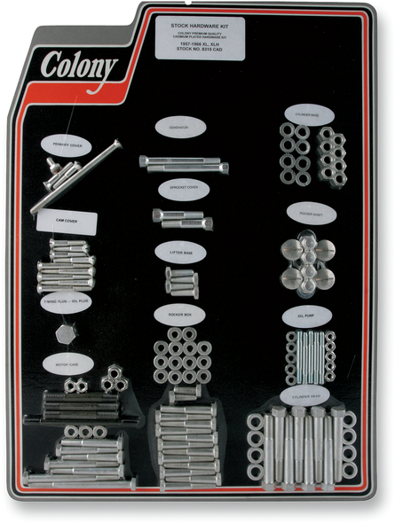 COLONY Hardware Kit - '57-'66 XL 8315 CAD