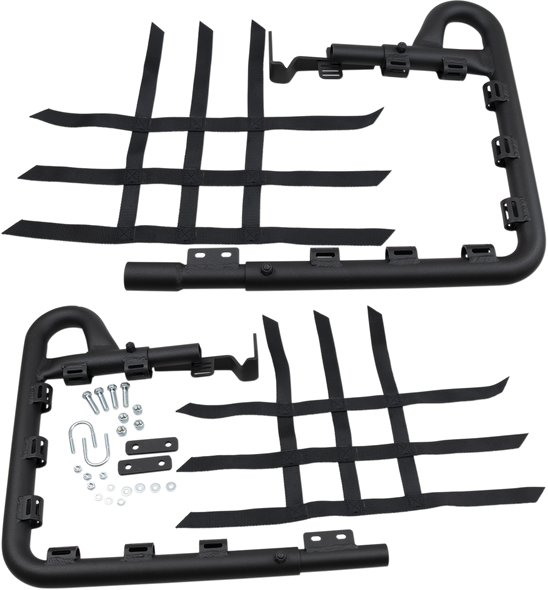 Amazon.com: DG Performance 602-2115 - Fat Series Alloy Nerfs Black Webbing  (Aluminum) for Honda TRX 250 EX/X (2001-2012) : Automotive - 外装、エアロ