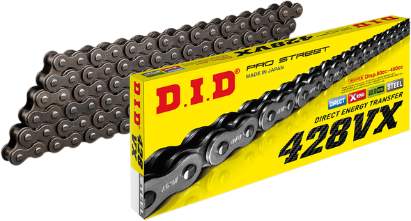 DID 428 VX Series X-Ring Chain - 120 Links 428VXX120FB