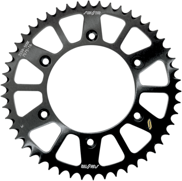 SUNSTAR SPROCKETS Rear Sprocket - 51 Tooth - Honda - Black 5-355951BK