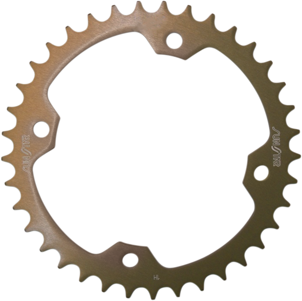 SUNSTAR SPROCKETS Rear Sprocket - 38 Tooth - Yamaha - Gold 5-354038