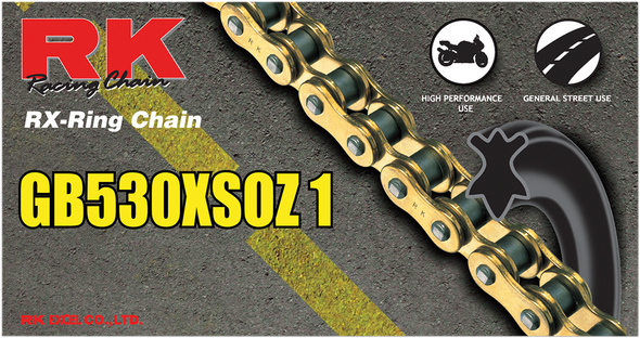 RK 530 XSOZ1 - Chain - 100 Links 530XSOZ1-100