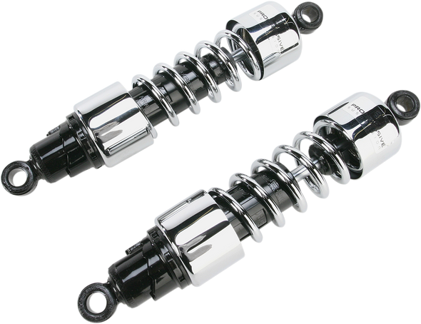 PROGRESSIVE SUSPENSION Shocks - 412 Cruiser Series - Chrome - 13" - Standard 412-4248C