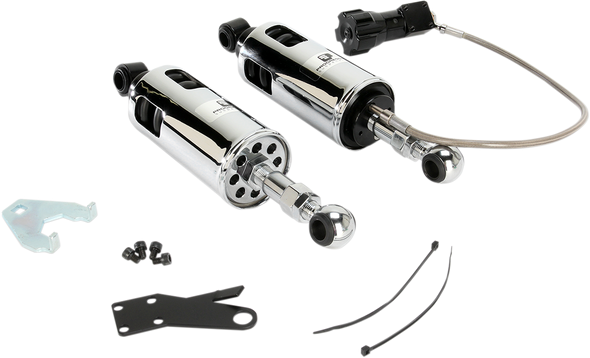 PROGRESSIVE SUSPENSION 422 Series Shocks with Rap - Chrome - Standard 422-4103C