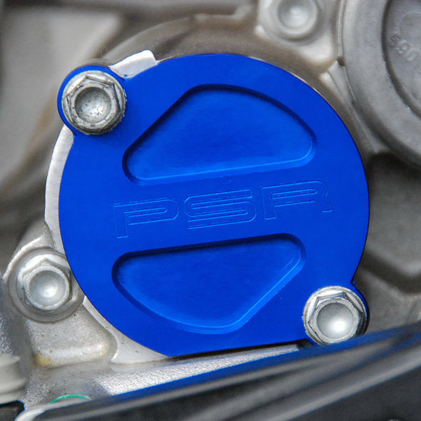 POWERSTANDS RACING Magnet Oil Filter Cover - Blue 00-01980-25
