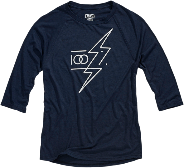 100% Tech Helgi Long-Sleeve T-Shirt - Navy - XL 35015-015-13