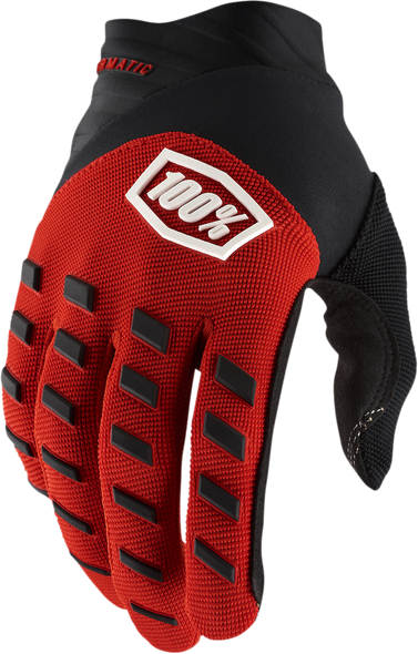 100% Youth Airmatic Gloves - Red/Black - Small 10001-00008