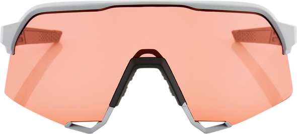 100% S3 Sunglasses - Gray - Coral 61034-424-01