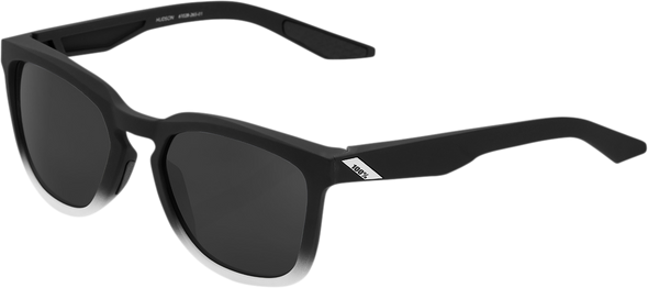 100% Hudson Sunglasses - Black - Black Mirror 61028-265-01