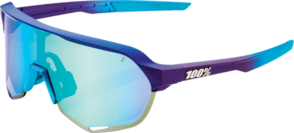 100% S2 Sunglasses - Metallic Blue - Blue 61003-228-01