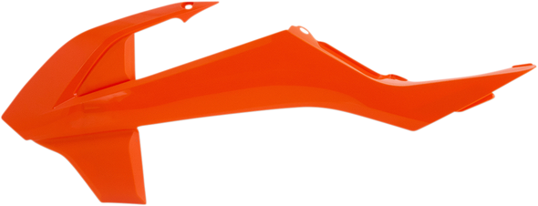 ACERBIS Radiator Shroud - Orange/White - KTM 2449706813