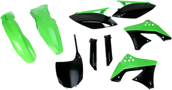 ACERBIS Full Replacement Body Kit - OE White/Green/Black - KX250F 2198050438