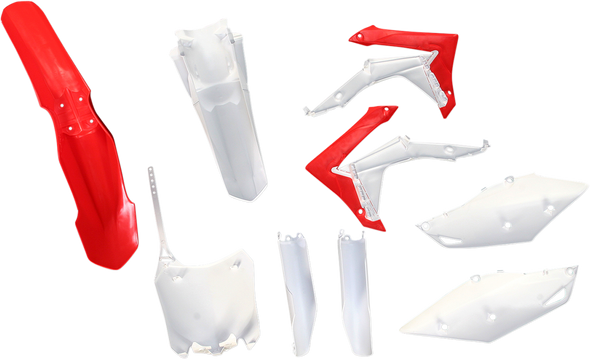 ACERBIS Full Replacement Body Kit - OE White/Red - CRF450R 2314413914