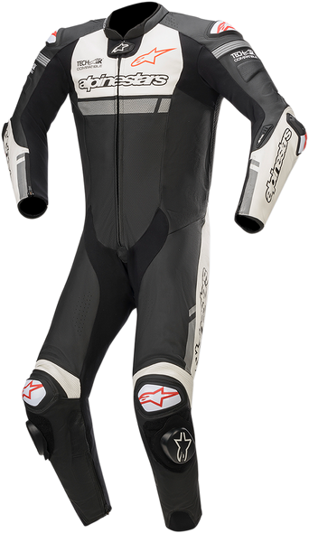 ALPINESTARS Missile Ignition 1-Piece Leather Suit - Black/White/Red - US 48 / EU 58 3150120-1231-58