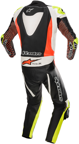 ALPINESTARS GP Tech v3 1-Piece Suit - Red/Black/Yellow - US 48 / EU 58 3156819-3105-58