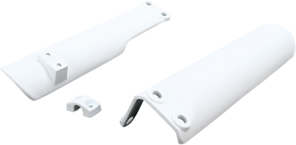 ACERBIS Lower Fork Covers for Inverted Forks - White 2253020002