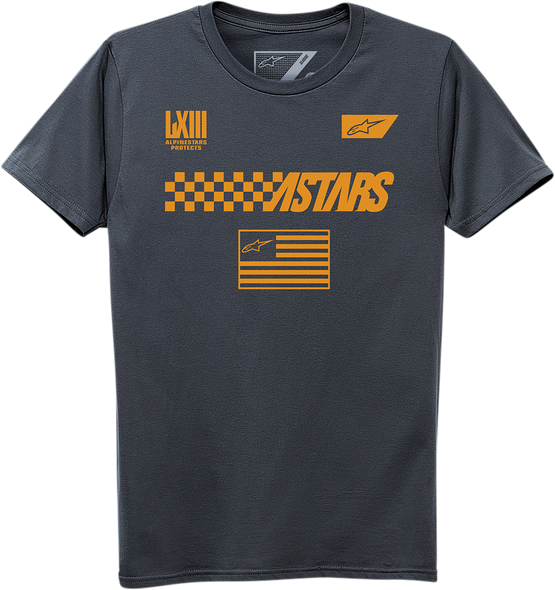 ALPINESTARS Front T-Shirt - Charcoal - Medium 12307211118M