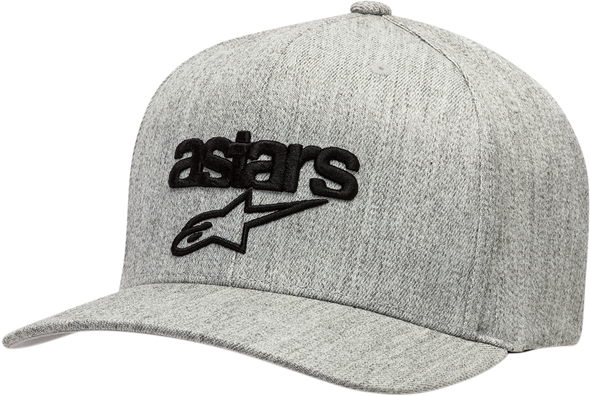 ALPINESTARS Heritage Hat - Gray/Black - Large/XL 1019811121126LX