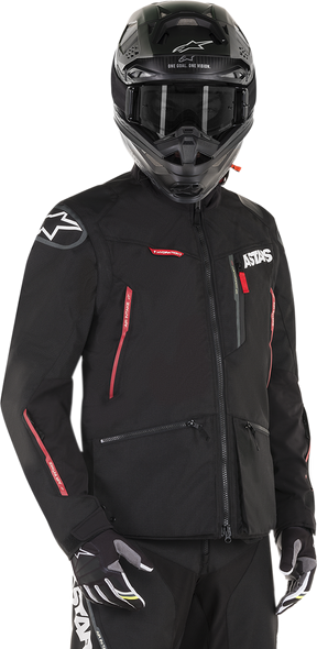 ALPINESTARS Venture-R Jacket - Black/Red - Large 3703019-13-L