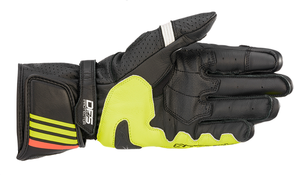 ALPINESTARS GP Plus R v2 Gloves - Black/Yellow/Red - 2XL 3556520-1538-2X