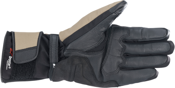 ALPINESTARS Denali Aerogel Drystar® Gloves - Black/Tan/Red - 3XL 3526922-1853-3X