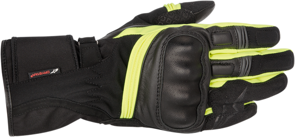 ALPINESTARS Valparaiso Drystar® Gloves - Black/Yellow - Small 3526014-155-S