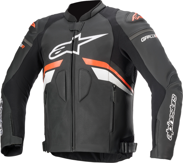 ALPINESTARS GP Plus R v3 Leather Jacket - Black/Red/White - US 42 / EU 52 3100620-1321-52