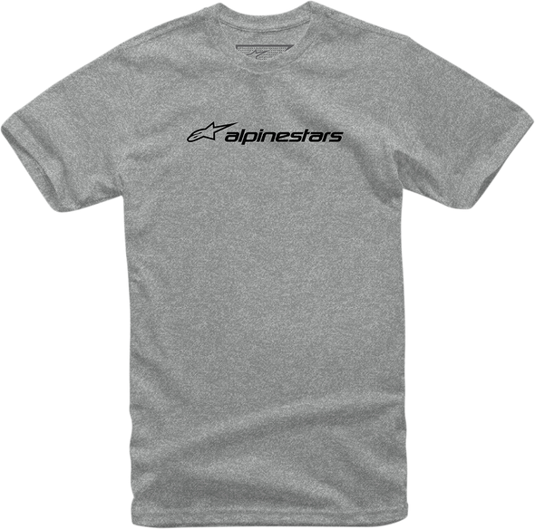 ALPINESTARS Linear Combo T-Shirt - Heather Gray/Black - Large 1213720021126L