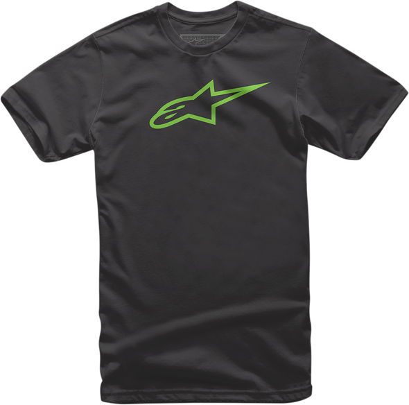 ALPINESTARS Ageless T-Shirt - Black/Green - Medium 1032720301060M
