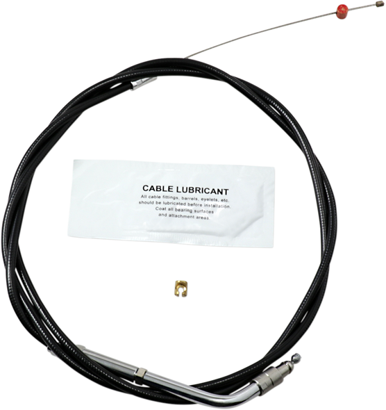 BARNETT Throttle Cable - +6" - Black 101-30-30035-06