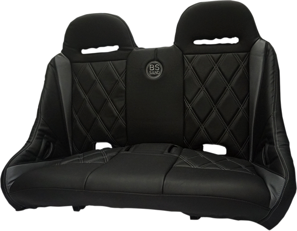 BS SANDS Performance Bench Seat -  Black/Gray PEBEGYBDX