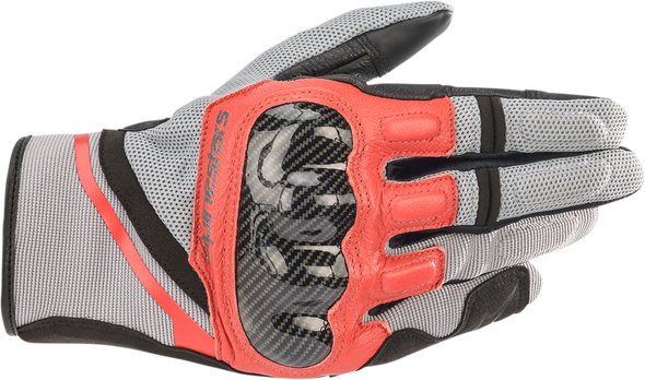 ALPINESTARS Chrome Gloves - Gray/Black/Red - XL 3568721-9203-XL
