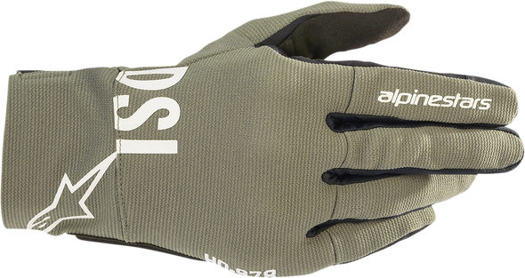 ALPINESTARS Shotaro Gloves - Green - Medium 3567421-608-M