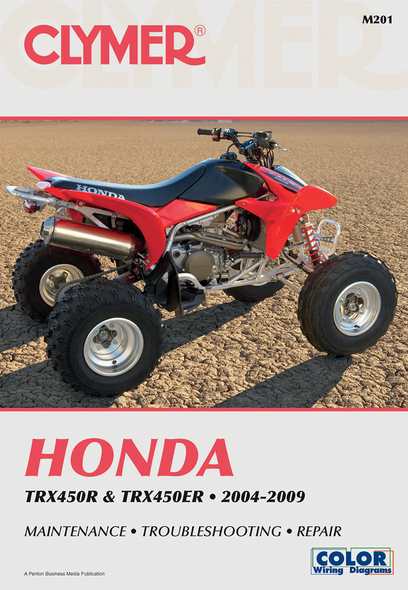 CLYMER Manual - Honda TRX450/450ER M201