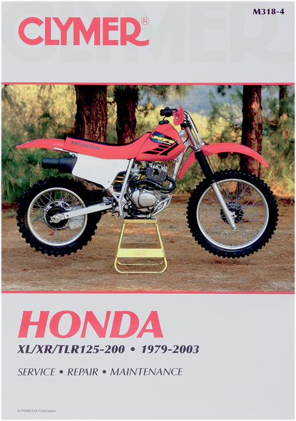 CLYMER Manual - Honda XL/XR 125/250 M318-4