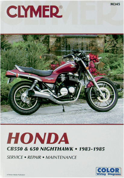 CLYMER Manual - Honda CB550 + 650 M345