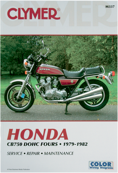 CLYMER Manual - Honda CB750 DOHC M337