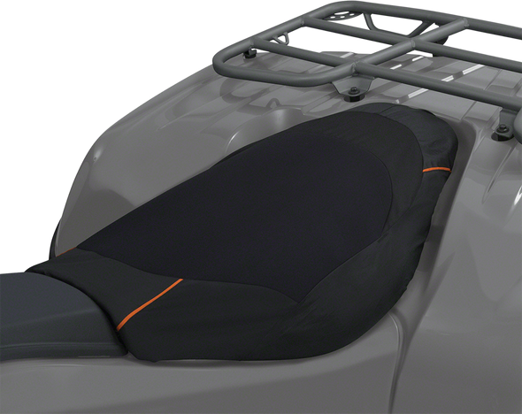 CLASSIC ACCESSORIES Seat Cover - Black/Gray - Deluxe 15-098-013801-0