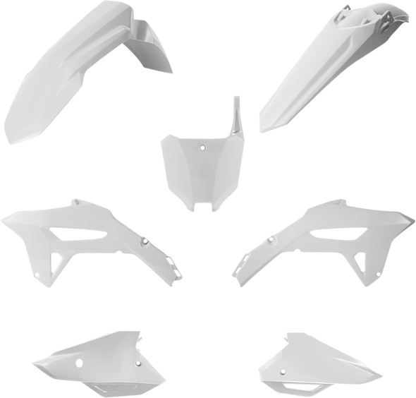 CYCRA Plastic Body Kit - White - CRF450 1CYC-9431-42