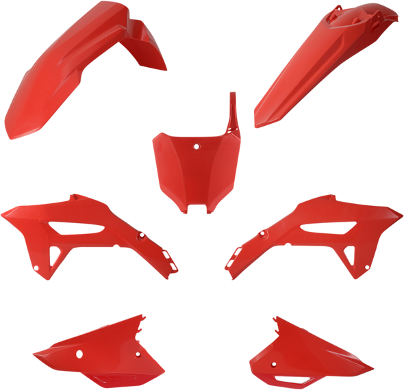 CYCRA Plastic Body Kit - Red - CRF450 1CYC-9431-32