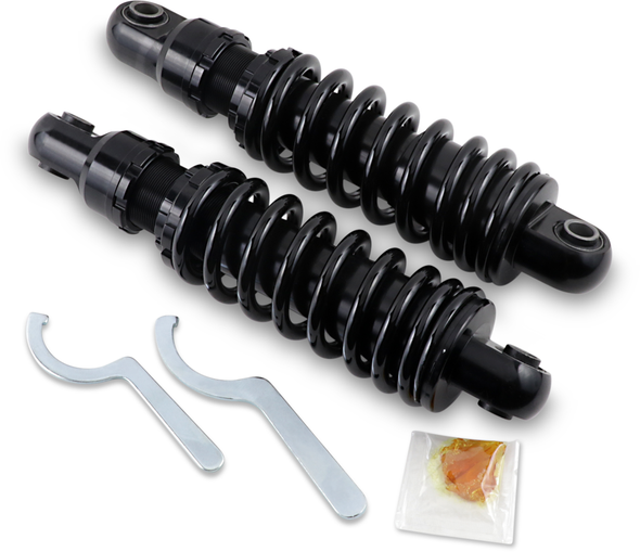 DRAG SHOCKS Premium Shock - Black - 10.5" - '91-'17 FXD C16-0148B