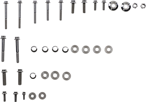 DIAMOND ENGINEERING 12-Point Bolt Kit Transformation - FLHT PB637S