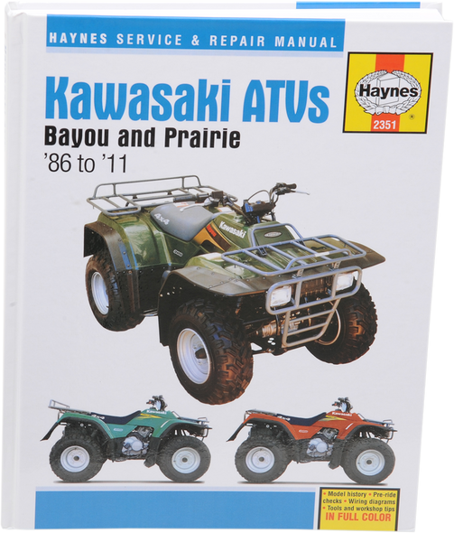 HAYNES Manual - Kawasaki ATV 2351