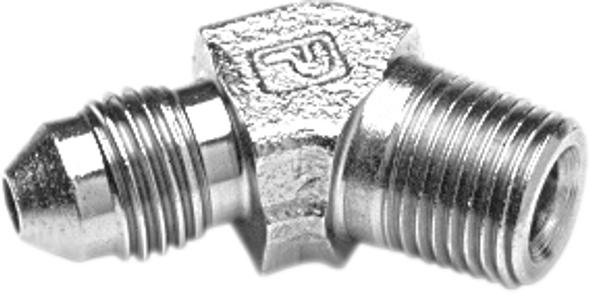 GOODRIDGE 45?? -3 to 1/8" NPT Chrome Fitting P823-03CH