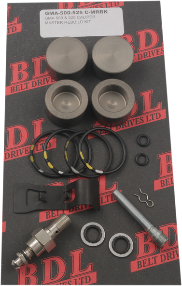 GMA ENGINEERING BY BDL Caliper Rebuild Kit - 500/525 Calipers GMA500/525CMRBK