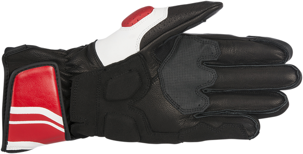 ALPINESTARS SP-8 V2 Gloves - Black/White/Red - 2XL 3558317-123-2X