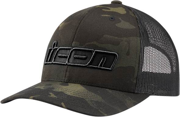 ICON MC Punch Hat - Black Camo 2501-3662