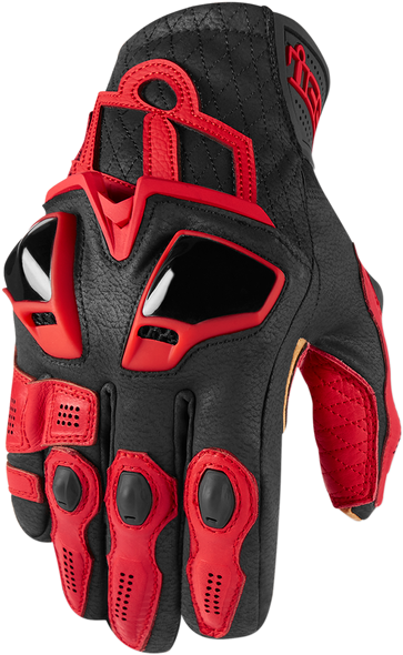 ICON Hypersport™ Short Gloves - Red - XL 3301-3548