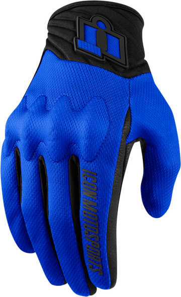 ICON Anthem 2 CE Gloves - Blue - XL 3301-3680