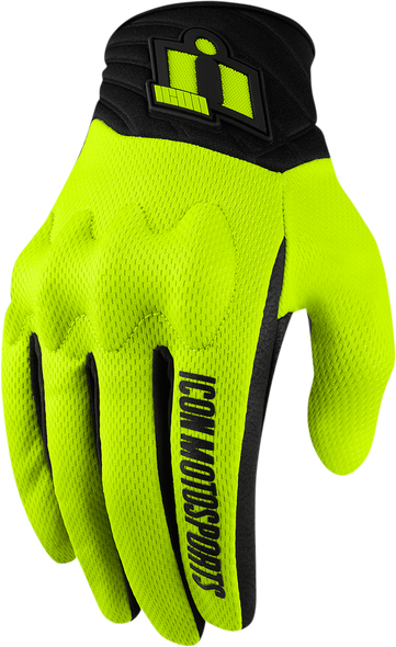 ICON Anthem 2 CE Gloves - Hi Vis - 2XL 3301-3675